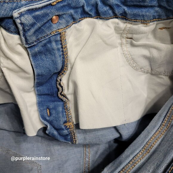 Old Navy Jeans 14 Rockstar Hi Rise Super Skinny Tummy Control Medium Light Wash - Picture 3 of 11